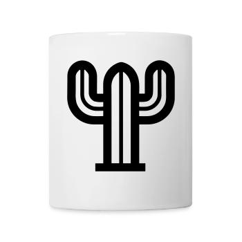 Kaktus - Tasse - Weiß - Vorne
