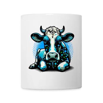 Vache - Mug blanc - blanc - Devant