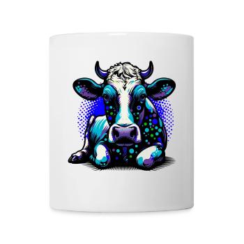 Vache - Mug blanc - blanc - Devant