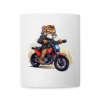 Tiger Motorcyclists - Mug - white - Front