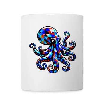 Pieuvre - Mug blanc - blanc - Devant