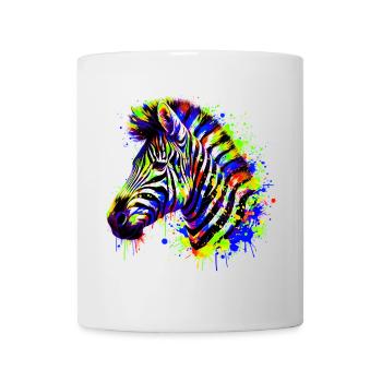 Zebra - Tasse - Weiß - Vorne