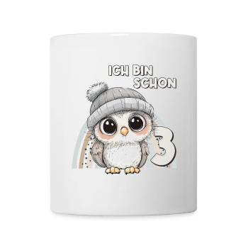 3rd Birthday Owl Rainbow Cute Cute - Mug - white - Front