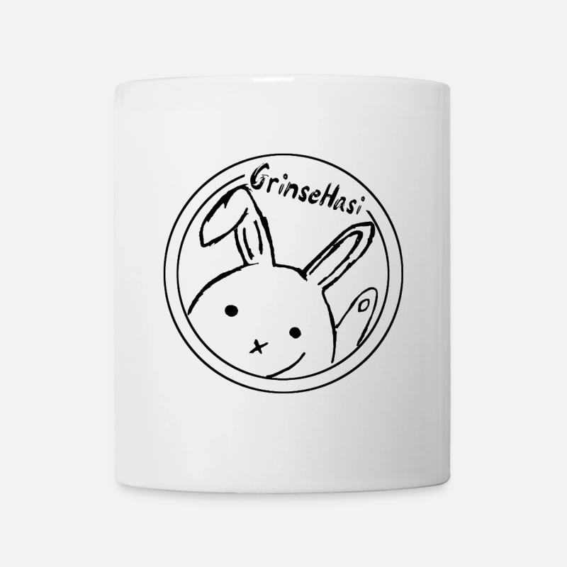 GrinseHasi - Tasse - Weiß