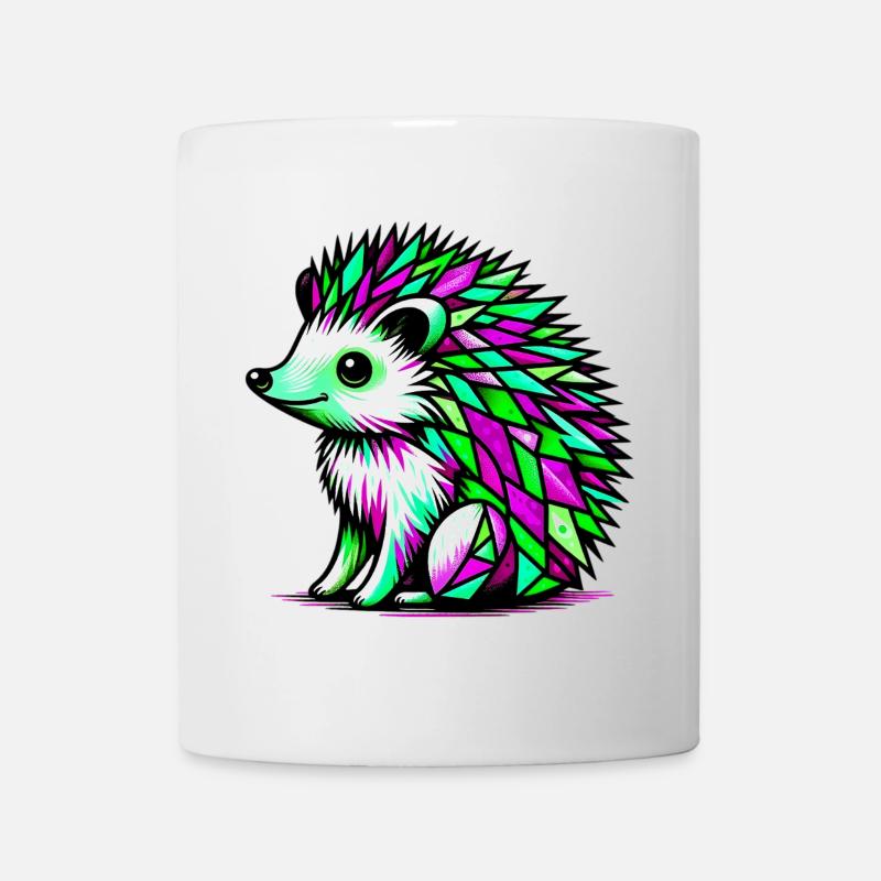 Hérisson - Mug blanc - blanc