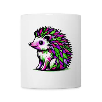 Igel - Tasse - Weiß - Vorne