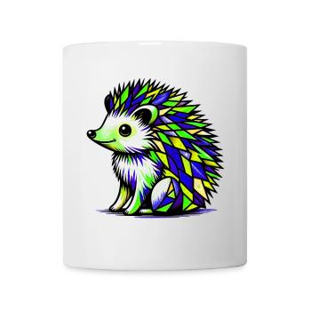 Hérisson - Mug blanc - blanc - Devant