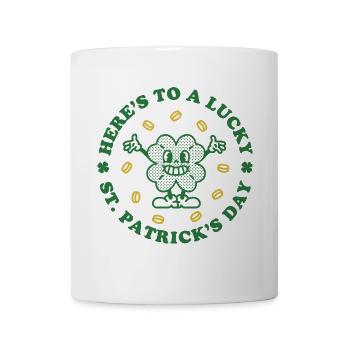 À la Saint-Patrick - Mug blanc - blanc - Devant