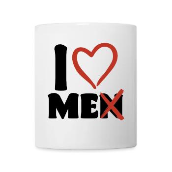 I love men / me - Tasse - Weiß - Vorne