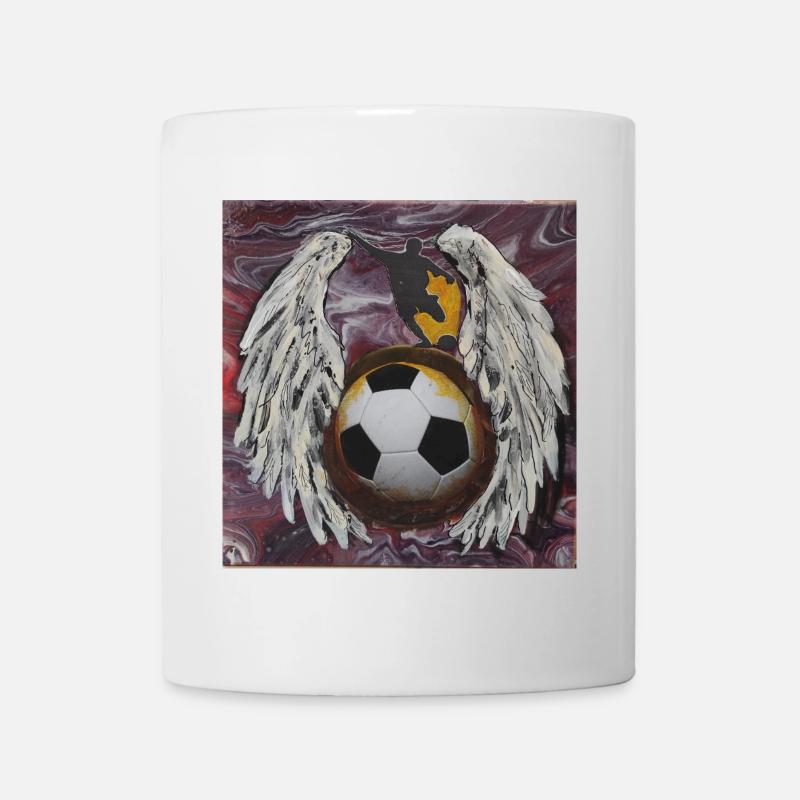 Foodboll - Tasse - Weiß