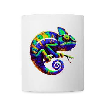 Chamäleon - Tasse - Weiß - Vorne
