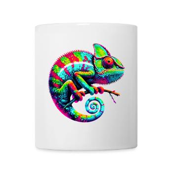 Chamäleon - Tasse - Weiß - Vorne