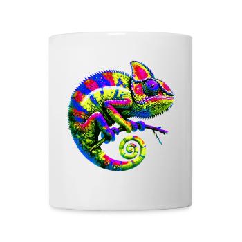 Chamäleon - Tasse - Weiß - Vorne