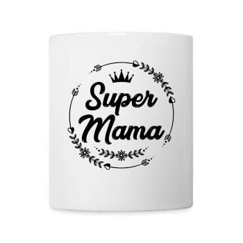 Super maman - Mug blanc - blanc - Devant