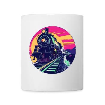 Railway Illustration - Mug - white - Front