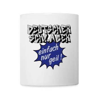 Schlager party, Schlager music, just awesome - Mug - white - Front