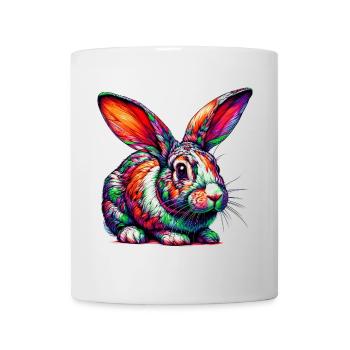 Rabbit - Mug - white - Front