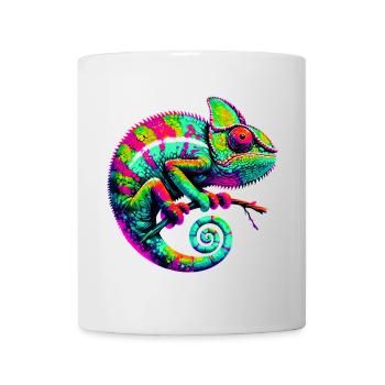 Chamäleon - Tasse - Weiß - Vorne