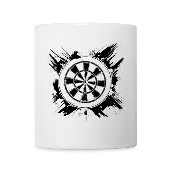 Dartboard - Mug - white - Front