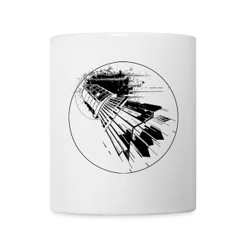 Federball - Tasse - Weiß - Vorne