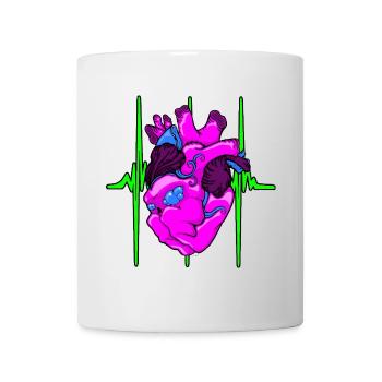 Beastly Beat - Tasse - Weiß - Vorne