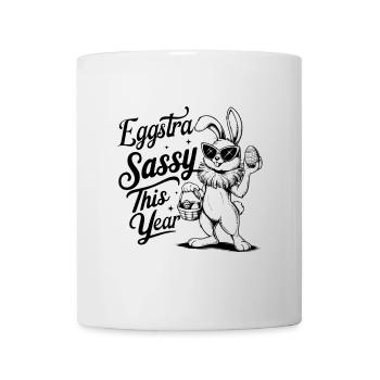 Eggstra Sassy This Year - Mug - white - Front