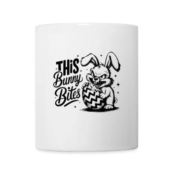 This Bunny Bites - Tasse - Weiß - Vorne