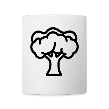 Brokkoli - Tasse - Weiß - Vorne