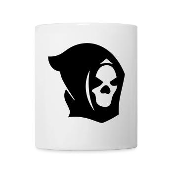 Tête de mort - Mug blanc - blanc - Devant