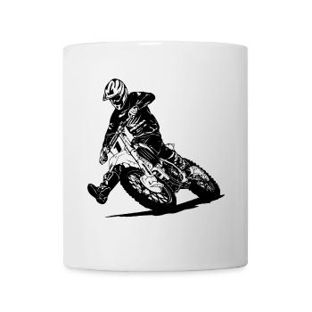 Motocross - Moto Cross - Supercross - MX - Mug - white - Front