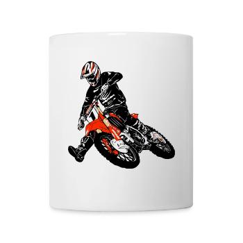 Motocross - Moto Cross - Supercross - MX - Mug - white - Front