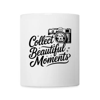 COLLECTIONNEZ LES BEAUX MOMENTS - Mug blanc - blanc - Devant