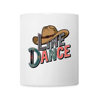 Line Dance mein Hobby - meine Passion - mein Ding - Tasse - Weiß - Vorne