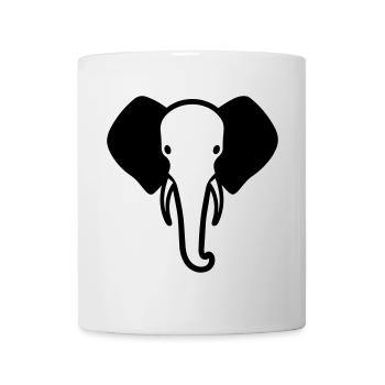 Elephant - Mug - white - Front