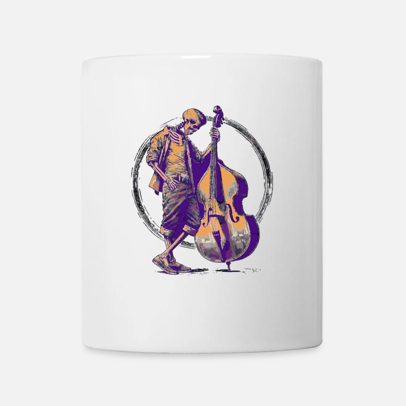 Contrabass Flatguy - Tasse - Weiß