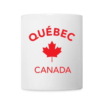 QUEBEC CANADA - Tasse - Weiß - Vorne