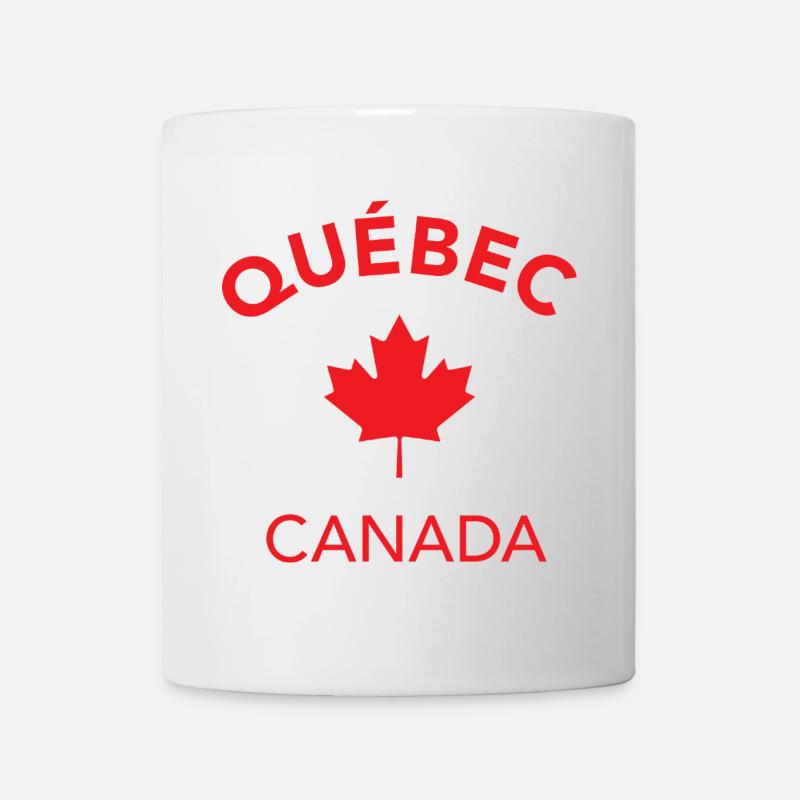 QUÉBEC CANADA - Mug blanc - blanc