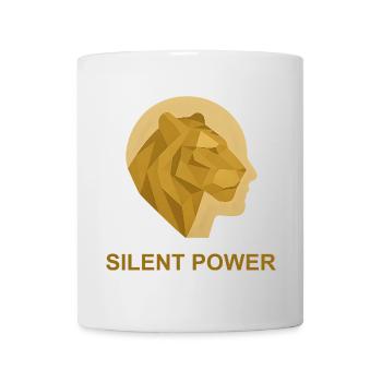 Silent Power - Mug - white - Front