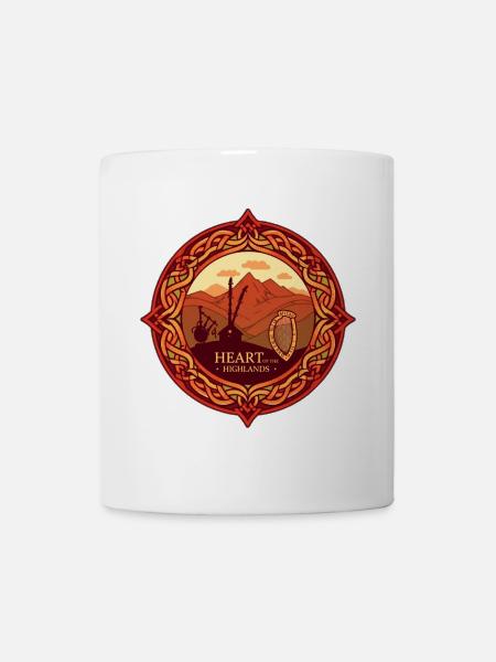 Écosse - Mug blanc - blanc