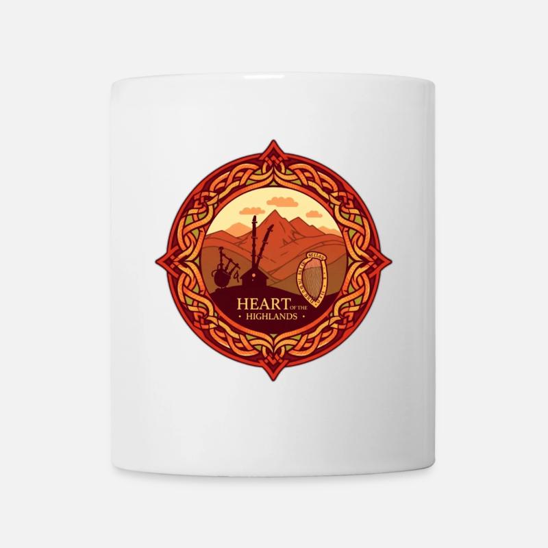 Schottland - Tasse - Weiß