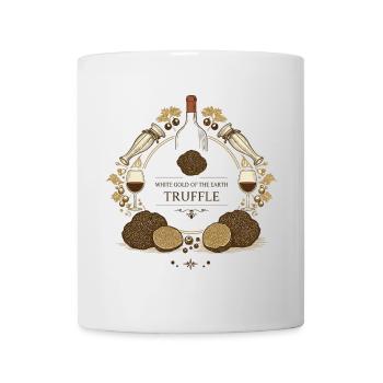 Festival de la truffe italienne - Mug blanc - blanc - Devant