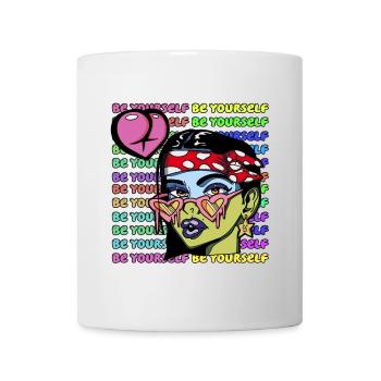 Seien Sie Sie selbst - Tasse - Weiß - Vorne