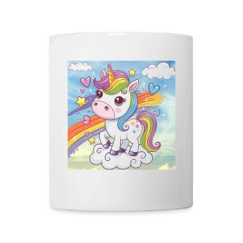 Rainbow Unicorn - Mug - white - Front