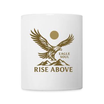 Eagle Soul – Rise Above - Mug - white - Front