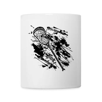 Lacrosse Sticks - Mug - white - Front