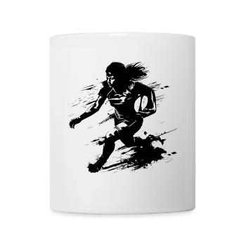 Rugby Player - Mug - white - Front