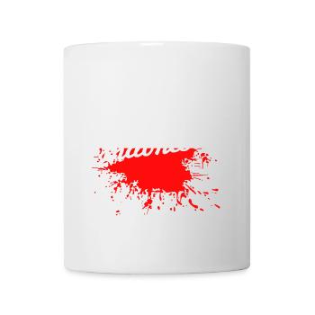 Indonesien Splash Script - Tasse - Weiß - Vorne