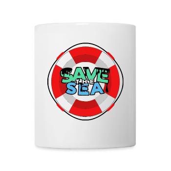 Save the sea - Mug - white - Front