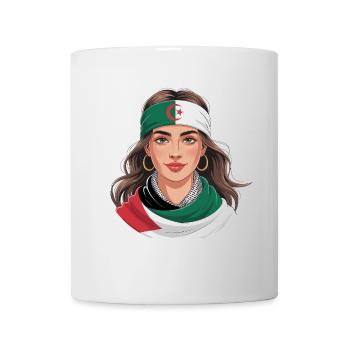 Algerian Algerian Woman Palestine - Mug - white - Front