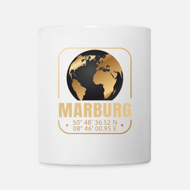 Marburg - Tasse - Weiß